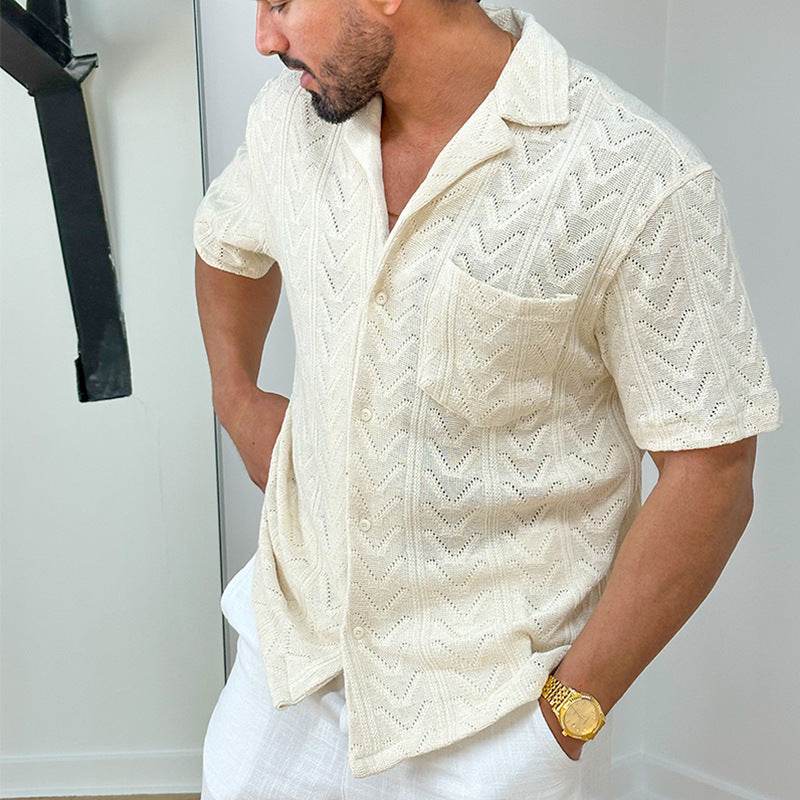 Buycenter Summer Knitted Short-Sleeved T-Shirt for Boys - Loose Fit Style - Buy Center