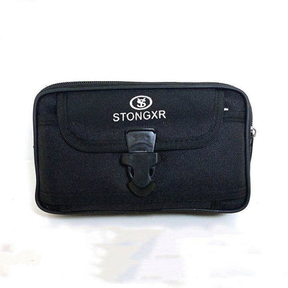 Stylish Oxford Cloth Waterproof Phone Bag - Trendy Zipper Waist Bag - Buy Center