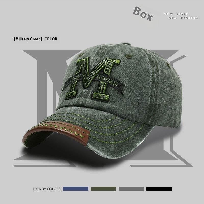 Retro Peaked Cap for Spring & Autumn - Unisex Sun Hat in 4 Colors - Buy Center