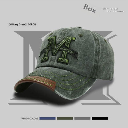 Retro Peaked Cap for Spring & Autumn - Unisex Sun Hat in 4 Colors - Buy Center