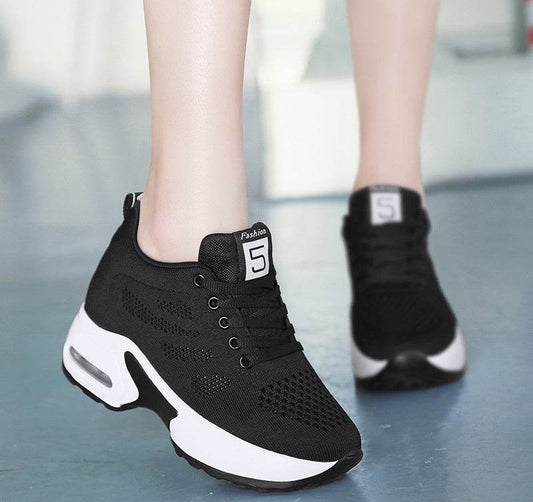 Buycenter Women's Height Increasing Sneaker Insoles - Breathable Mesh Design - Buy Center