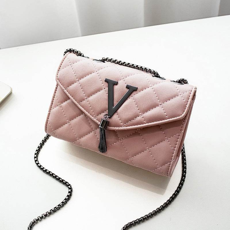 Urban Style Polyester Evening Bag - Chain Tassel Crossbody 2025 - Buy Center