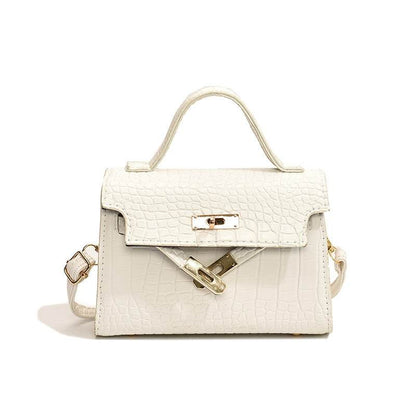 Buycenter Women's Small Square Crossbody Bag - Stylish PU Leather Tote - Buy Center