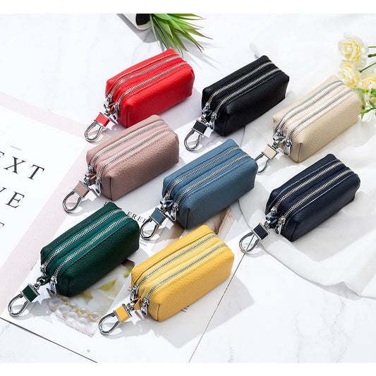 Large Capacity Men’s Wallet - Double-Layer Genuine Leather Coin Purse - Buy Center