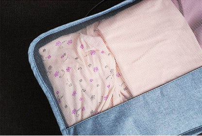 Stylish Waterproof Travel Tote Bag Set of 7 - Perfect for Modern Travelers - Buy Center
