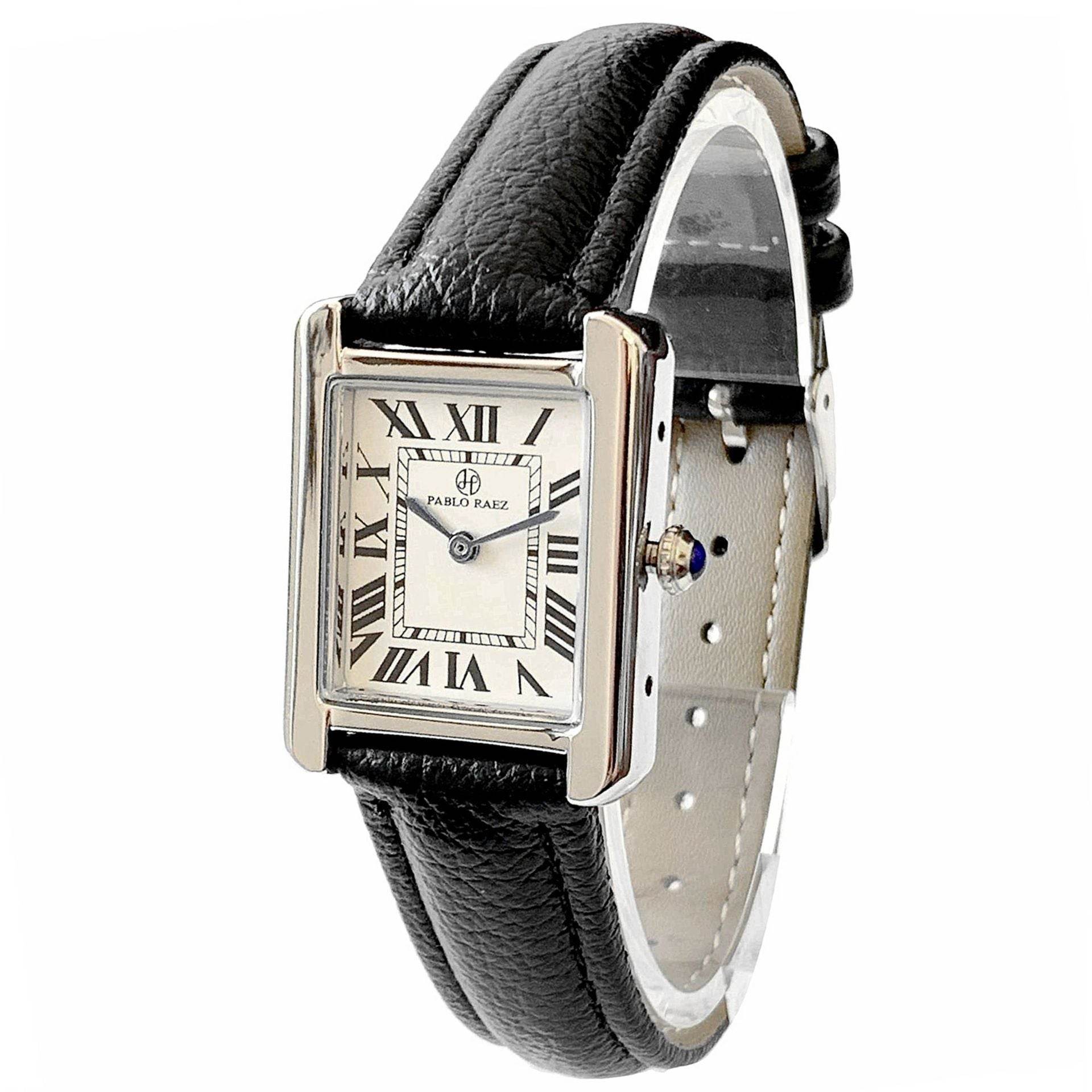 Girls' Retro Dress Watch - Classy Black & Light Brown Casual Style - Buy Center