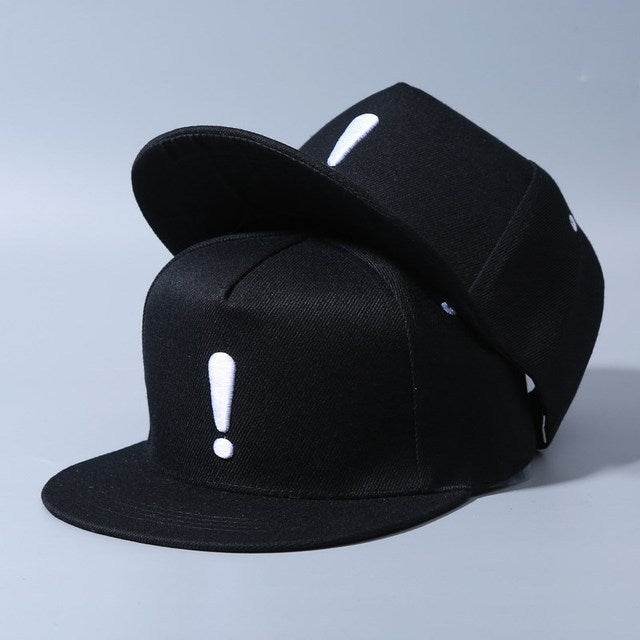 Buycenter Exclamation Mark Embroidered Baseball Cap - Adjustable Cotton Style - Buy Center