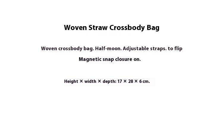 Buycenter Woven Dumpling Shoulder Bag - Casual Crossbody in Black & Brown - Buy Center