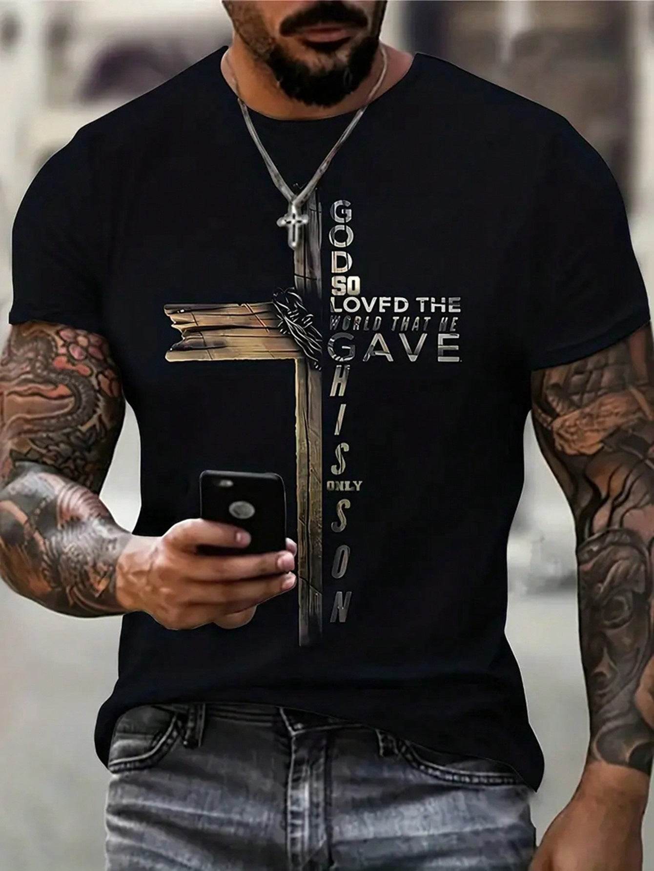 Men's Casual Floral Print T-Shirt - Trendy Style for 2025 - Buy Center