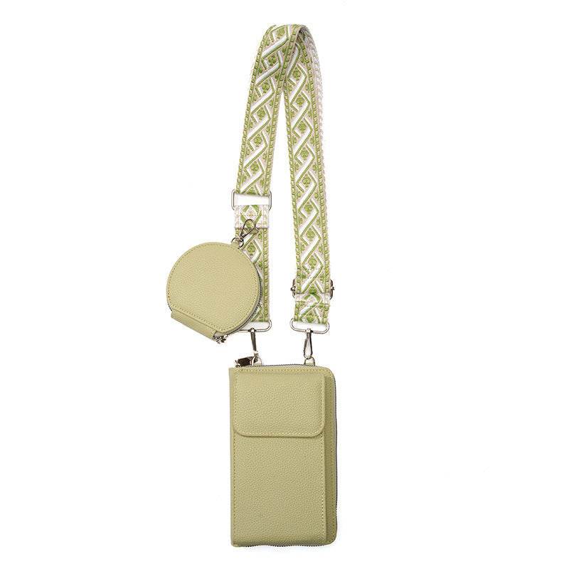 Stylish Women's Messenger Bag - Trendy PU One Shoulder Phone & Coin Purse - Buy Center