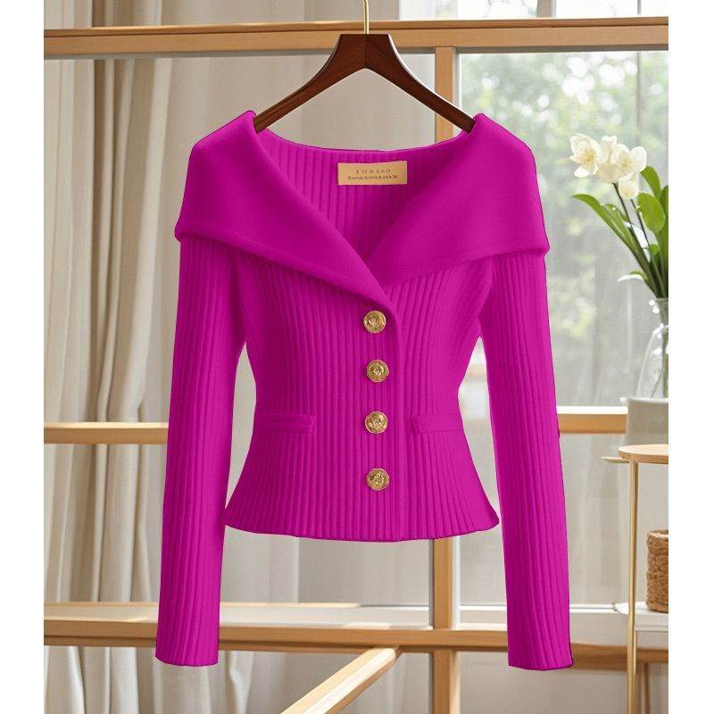 High-End Design Waist Sweater - Loose Fit, Trendy Style for All Sizes - Buy Center