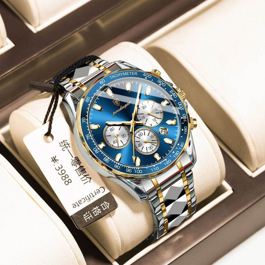 Stylish Waterproof Luminous Men's Quartz Watch - Modern Design 2025 - Buy Center