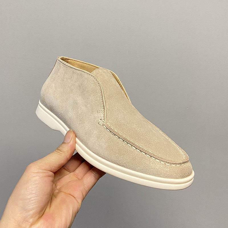 Retro Flat Ankle-Length Loafers - Stylish Casual Shoes for All-Day Comfort - Buy Center