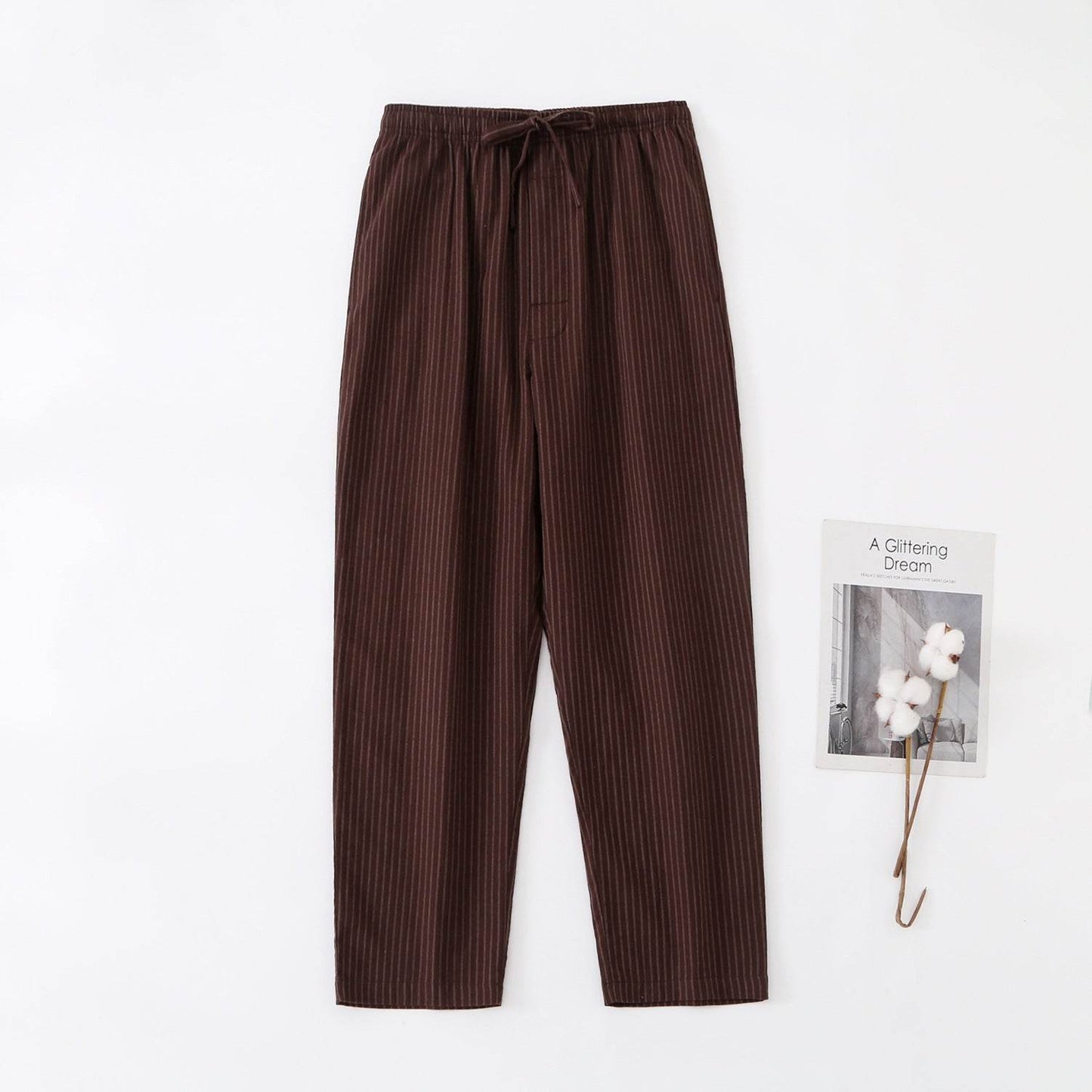 Buycenter Men's Thin Cotton Pajamas - Comfortable & Breathable Sleepwear - Buy Center