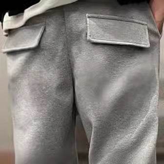 Thicken Loose Fit Ankle-Tied Sweatpants - Trendy Styles 2025 - Buy Center