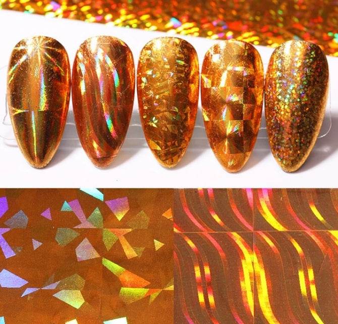 Starry Sky Nail Art Stickers - 1200 Stylish Designs for Stunning Manicure - Buy Center