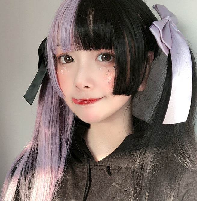 Vibrant Lolita Double Ponytail Wig - 60cm High Temperature Wire Style - Buy Center