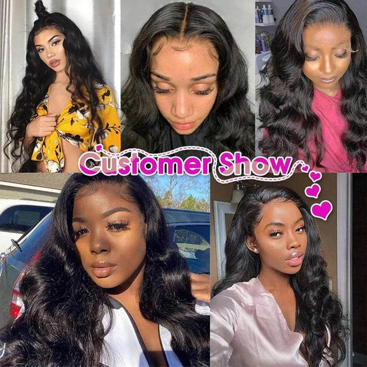 Stylish Black Lace Front Wig - 150% Density, Natural Look for All Tones - Buy Center