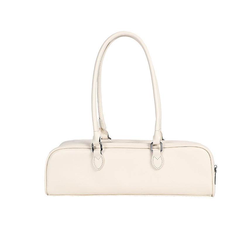 Buycenter Women's High-Grade Soft Leather Baguette Bag - Stylish & Versatile - Buy Center