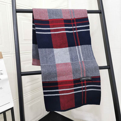 Premium Stylish Knitted Scarf for Men - Trendy Winter Fashion 2025 - Buy Center