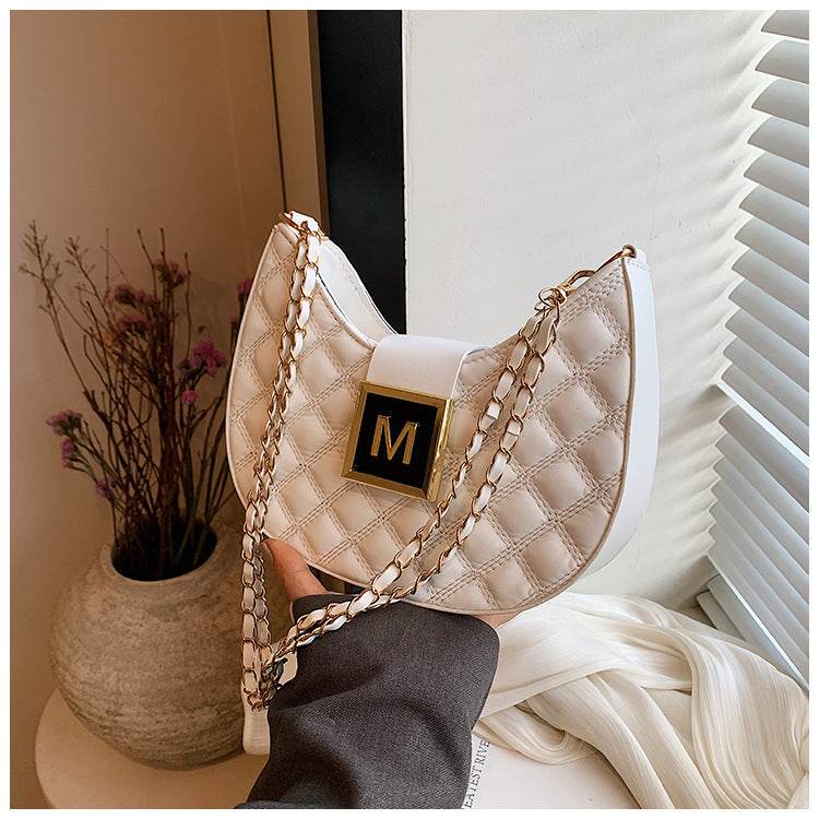 Women's Rhombus Chain Messenger Bag - Stylish & Versatile Crossbody 2025 - Buy Center
