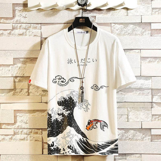 Buycenter Men's Casual Printed Short Sleeve Shirt - Large Sizes Available - Buy Center