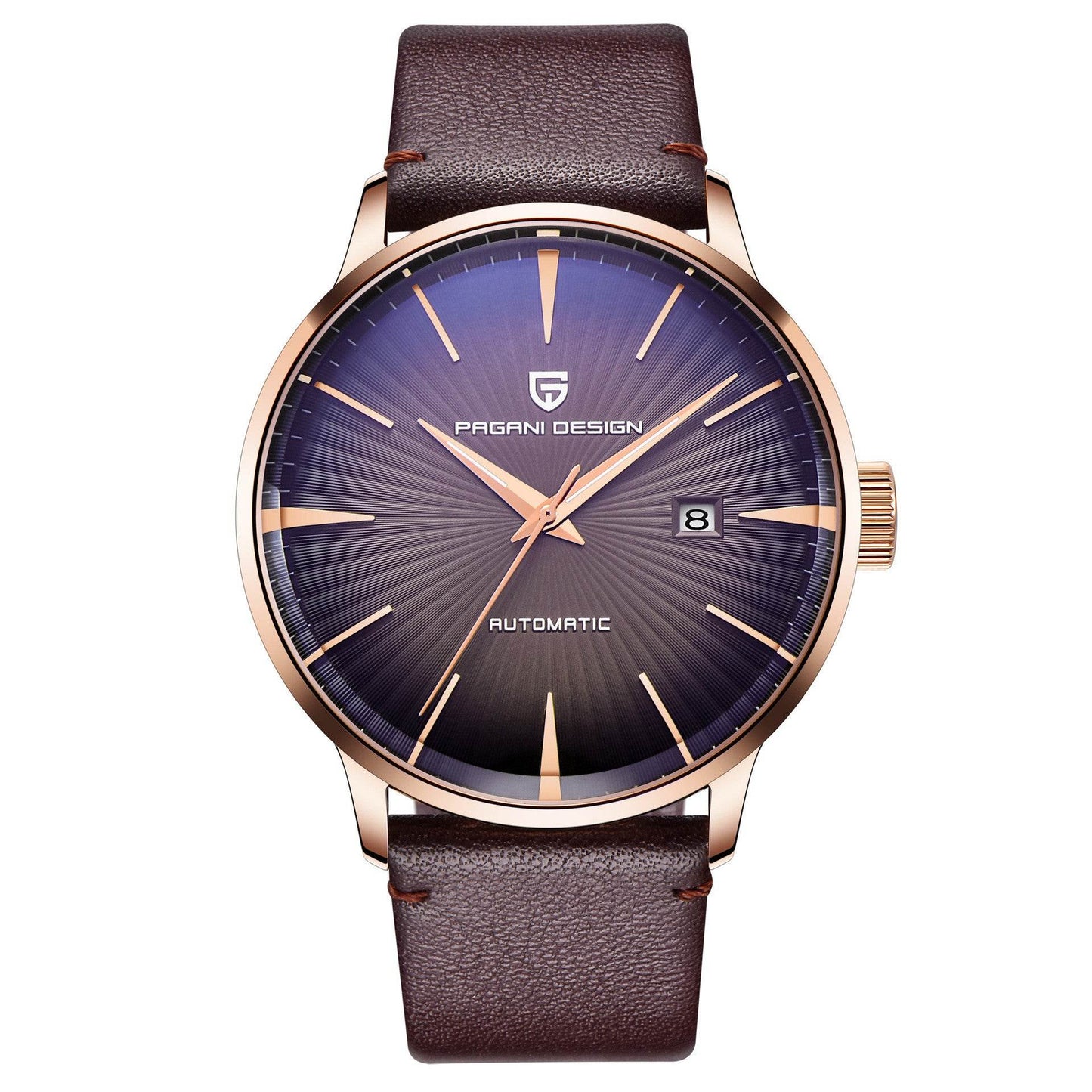 Buycenter Men's Mechanical Watch - 30M Waterproof & Stylish Steel Band - Buy Center
