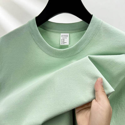 230g Cotton Short-Sleeved T-Shirt for Men - Stylish Casual Wear 2025 - Buy Center