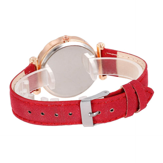 Buycenter Women's 5-Piece Jewelry Set - Watch, Bracelet, Ring & Earrings - Buy Center