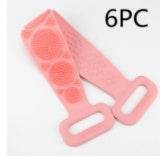 Premium Bath Towel Silicone Rubbing Back Towel - Double-Sided Comfort - Buy Center