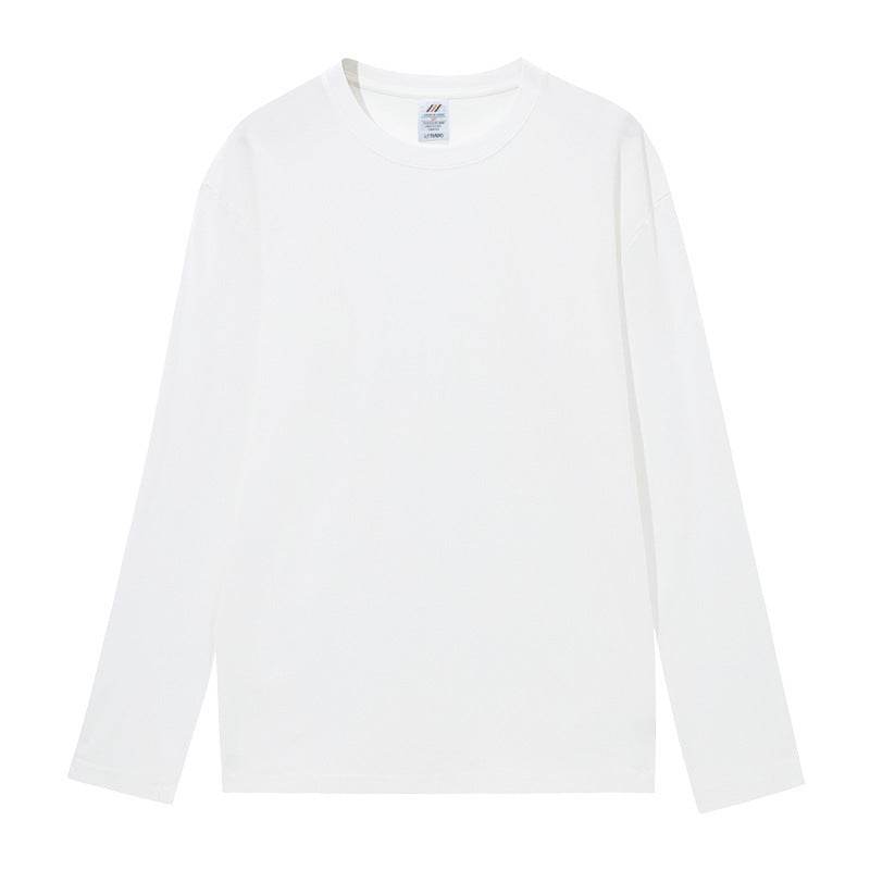 Cotton Long Sleeve Casual Top - Comfortable, Versatile White Striped Style - Buy Center