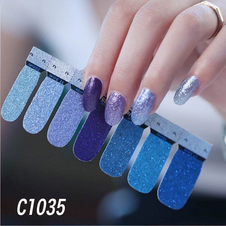 Vibrant Nail Polish Stickers - Waterproof & Easy to Apply for 2025 - Buy Center
