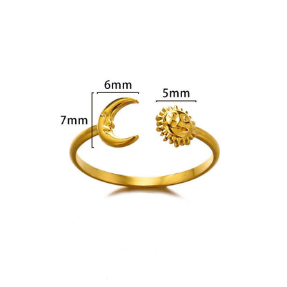 Adjustable Stainless Steel Hydraulic Ring - Stylish Geometric Design for All - Buy Center