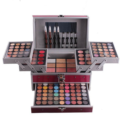 Miss Rose Vibrant Eyeshadow Palette - Makeup Artist Cosmetic Bag Set - Buy Center