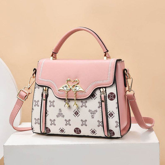 Buycenter Printed Women's Square Clutch Bag - Portable & Stylish Design - Buy Center