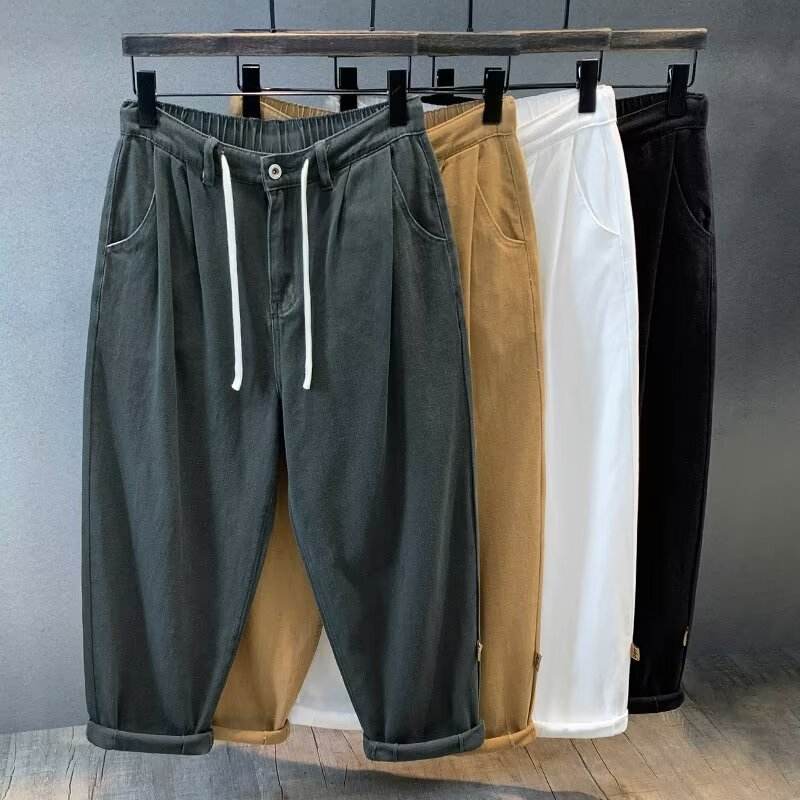 Men's Plus Size Harem Pants - Comfortable Loose Fit for Any Occasion - Buy Center