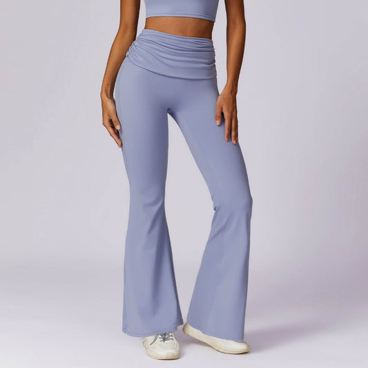 Quick-Dry Wide Leg Yoga Pants for Women - Stylish, Breathable Comfort - Buy Center