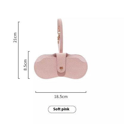 Stylish Portable Glasses Sleeve - Premium Leather Case for All Ages - Buy Center