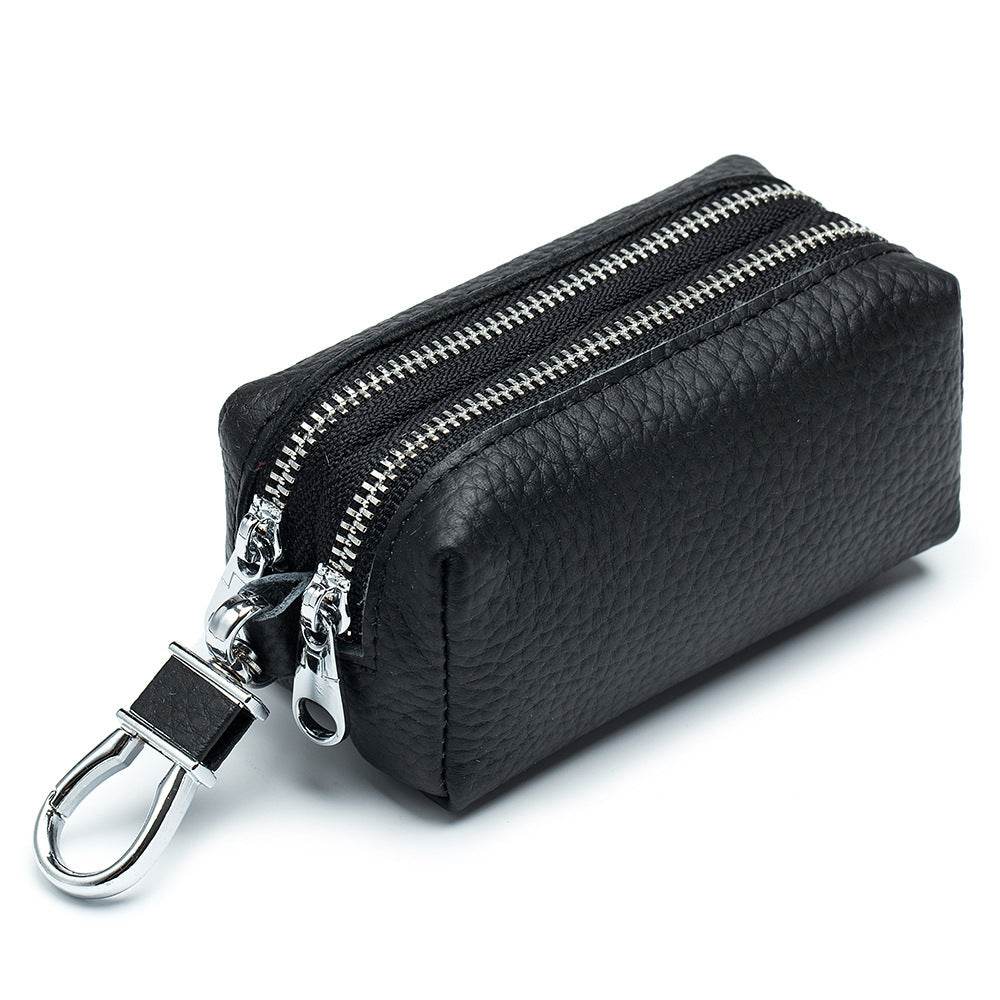 Large Capacity Men’s Wallet - Double-Layer Genuine Leather Coin Purse - Buy Center
