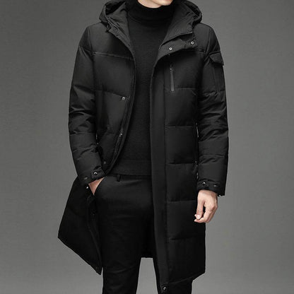 Stylish Down Jacket with Stand-up Collar - Warm & Trendy Winter Outerwear - Buy Center