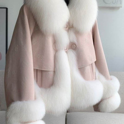 Stylish Thickened Winter Jacket for Women - Warm, Loose Fit, Long Sleeve - Buy Center