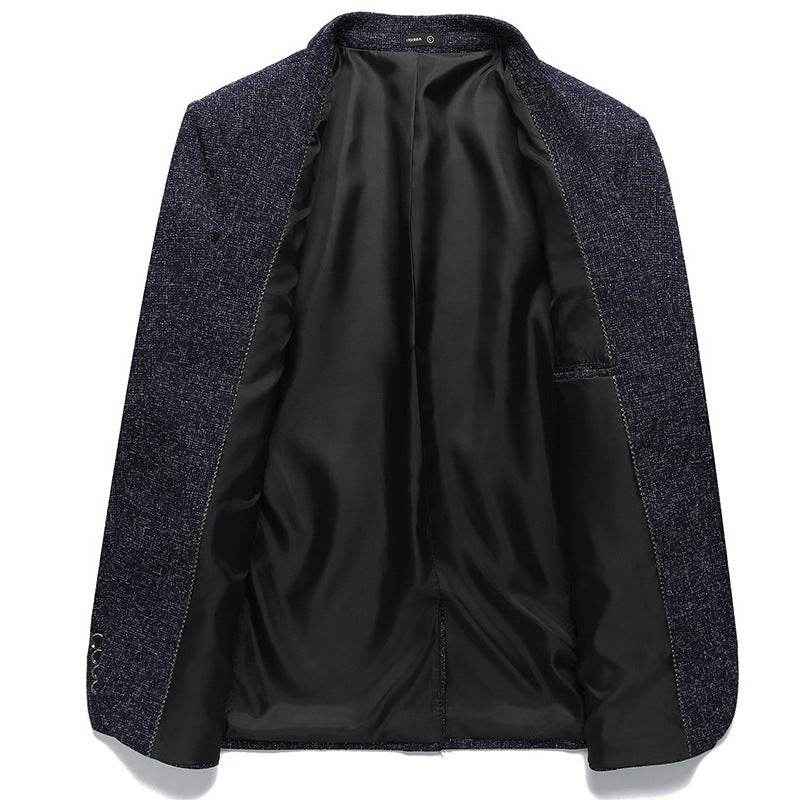 Korean Style Slim Fit Suit Coat for Small Business - Elegant Look
