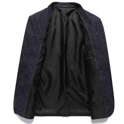 Korean Style Slim Fit Suit Coat for Small Business - Elegant Look