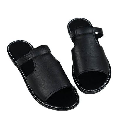 Buycenter Plus Size Women's PU Flat Sandals - Breathable & Quick Drying - Buy Center