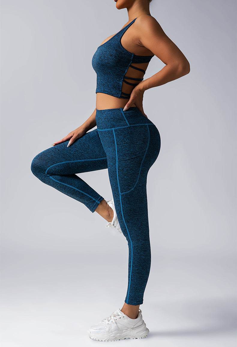Buycenter High Waist Scrunch Seamless Gym Pants - Butt Lift & Stretchy Fit - Buy Center
