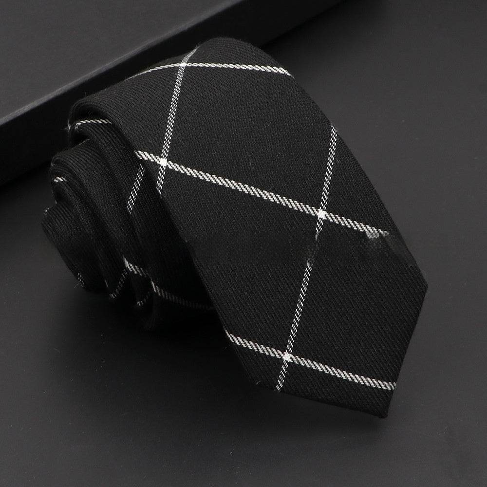 Korean Artificial Woolen Necktie for Men - Casual & Formal Accessory 2025 - Buy Center