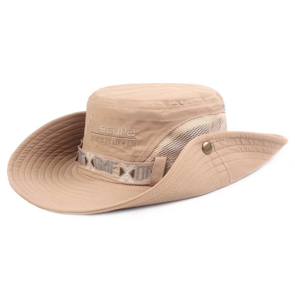 Men's Cotton Outdoor Sunshade Bomber Hat - Waterproof & Windproof Style - Buy Center
