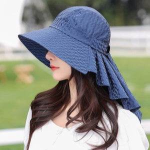 Ice Feeling Wide Brim Sun Protection Hat - Stylish UV Protection & Comfort - Buy Center