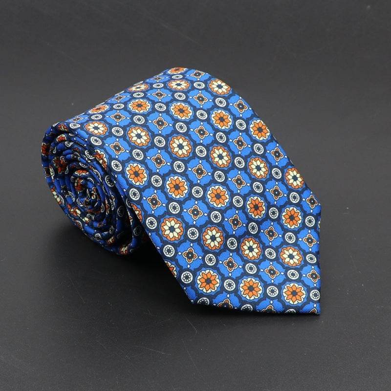 Super Soft Bohemian Silk Ties - Stylish 75mm Neckties for Any Occasion - Buy Center