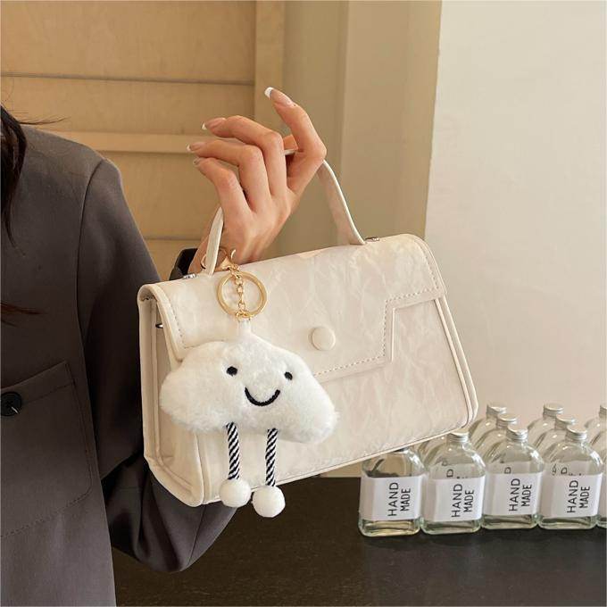 Buycenrter Women's Casual Tote - Small Square Messenger Bag in 4 Colors - Buy Center